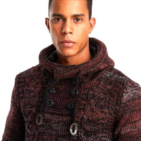 Leif Nelson Purple/Red Sweater | Size 3XL - Picture 11 of 13